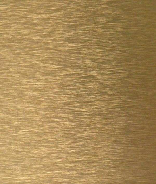 Brushed aluminum composite panel
