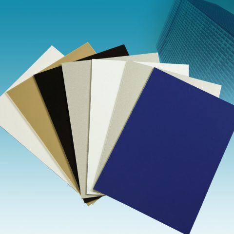 POLYSTER COATED ALUMINUM COMPOSITE PANEL FOR DECORATION